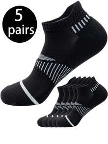 20/10/5/3/1 双装男士中筒袜，168 针高弹力袜，柔软舒适透气，男女日常穿着皆宜，简约舒适的中筒袜，时尚特色紧身踝袜 - 彩色 - 查看 6