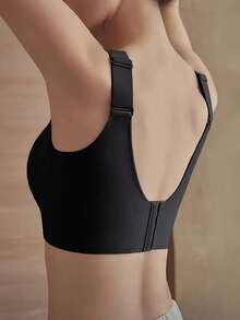 4 PSC Of Beautiful Back Soft Support Lifting Seamless Underwear Gathered Breathable Side Breasts Without Steel Ring Bra