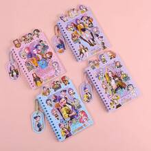 K-POP Demon Hunter 3-In-1 Notebook Set, Includes Charm, Stickers, Notebook, Student Back-To-School Gift, Gift Box, Birthday Gift - Multicolor - View 2