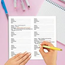 Travelers Notebook Inserts,Password Planner Refills,Standard Regular TN Journal,30 Sheets,8.25\ X 4.25\,Travelers Notebook Refills For Journals,Dis,Planners - 儲值密碼 - 查看 6