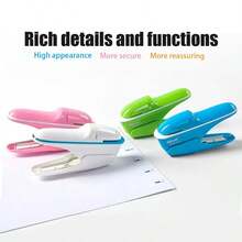 1pc & Hole Punch Tool, Suitable For Binding Notebooks And Scrapbooks, School & Office Supplies, Back To School Essentials
