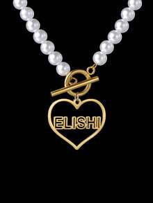 [Valentine's Day Series] Personalized Customized Love Nameplate, Personalized Customized Jewelry, Exclusive Customized Name, Stainless Steel Customized Jewelry, Exquisite Gift Box - Double Chain - View 15