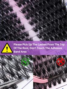 760 cílios postiços individuais por pacote, cílios postiços curvados em formato de folha de bordo (D), novos cílios postiços gatinho curvados em D de 9 a 16 mm, cílios postiços grossos em formato de folha de bordo para o outono, kit de extensão de cílios faça você mesma, crie um efeito de maquiagem natural, super grossos, inteligentes, super macios e leves, cílios postiços individuais reutilizáveis. - Multicolorido - Ver 11