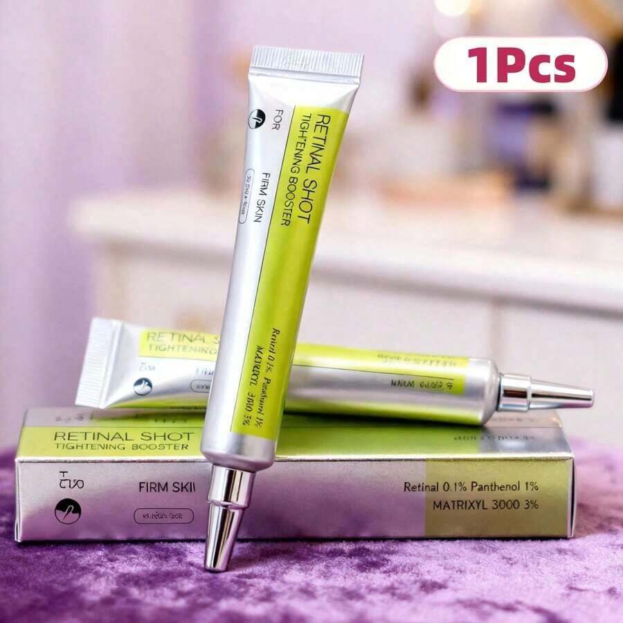 Retinol Serum For Face, Anti-Aging Firming Booster |   0.1% High-Purity Retinal, Hyaluronic Acid & Peptides |   Fades Wrinkles & Fine Lines, Minimizes Enlarged Pores, Improves Skin Texture |   Micro-Particle Deep Absorption, Reduces Irritation |   Boosts Skin Elasticity & Radiance, Hydrating Lifting Serum |   Night Use Skincare, 15ml H2FL - Firming Eye Cream - 查看 1