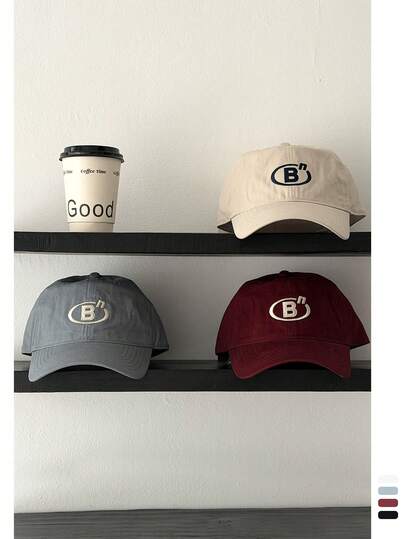 1pc Celebrity Same Style Autumn/Winter Corduroy Baseball Cap, Fashion Versatile, Large Head Circumference, Soft Top, Warm For Men & Women