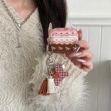 Étui de protection transparent et mignon rose-brun compatible avec Apple Pro 1ère/2ème/3ème génération - Rose bonbon - Voir 5