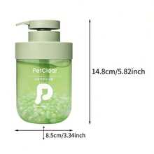 14.8cm/5.82in X 8.5cm/3.34in PC Petclear Pet Shampoo, 4-In-1 Pet Bath Wash, Effective Degreasing + Anti-Shedding + Long-Lasting Fragrance + Deep Cleansing Care, Suitable For Cats & Dogs, Daily Bathing / Grooming / Post-Outdoor Cleaning, Deep Cleanse Pet Fur, Fresh Scent Lingers, Anti-Shedding & Oil Control - 500ml - View 11