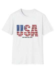 World Cup 2026 USA T-Shirt _ Soccer Tournament Fan Tee - trắng - Xem 1