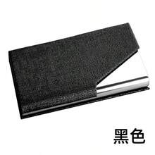 Creative & Fashionable Stainless Steel Business Card Holder With Flip Cover And Angled Design - Angled Business Card Holder - View 15