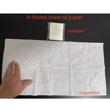 1/30/50/100pcs Disposable Beauty & Hair Towels (White), Soft & Skin-Friendly Material, Non-Shedding, Highly Absorbent, Convenient To Use.Versatile Use For Travel, Manicure And Various Daily Scenarios. - Multicolor - View 8