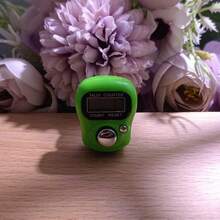 斋月开斋节祝福礼物，每日祈祷计数戒指 | 电子显示屏，便携式手指念珠念诵器，用于日常礼拜 - 彩色 - 查看 7