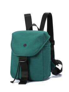 Męska torba listonoszka w miejskim stylu, uniwersalna, do dojazdów do pracy, na zakupy, w podróż, na imprezę, do sportu i na powrót do szkoły, minimalistyczna, prosta, o dużej pojemności, lekka, do noszenia na zewnątrz - Ciemnozielony - Zobacz 4