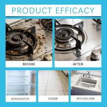 1瓶厨房清洁喷雾，有效去除油渍和污垢。多用途日常家用厨房喷雾。 - 彩色 - 查看 8