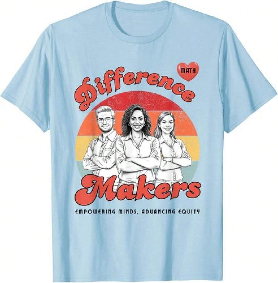 Teachers Are Difference Makers T-Shirt - Black - View 1