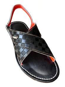 TendenciaHuarache Cruzado Calentano Modelo AjedrezCalidad premium - Negro - Ver 8