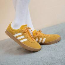 Adidas VL COURT CLASSIC "T-Toe" Retro Casual Sneakers - Orange - View 3