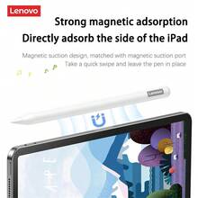 Lenovo Lápiz táctil capacitivo magnético BP16: Compatible con dispositivos Apple y Android, escritura de baja latencia, control táctil preciso, alta sensibilidad, ideal para trabajo de oficina, estudio y dibujo. - Blanco - Ver 2
