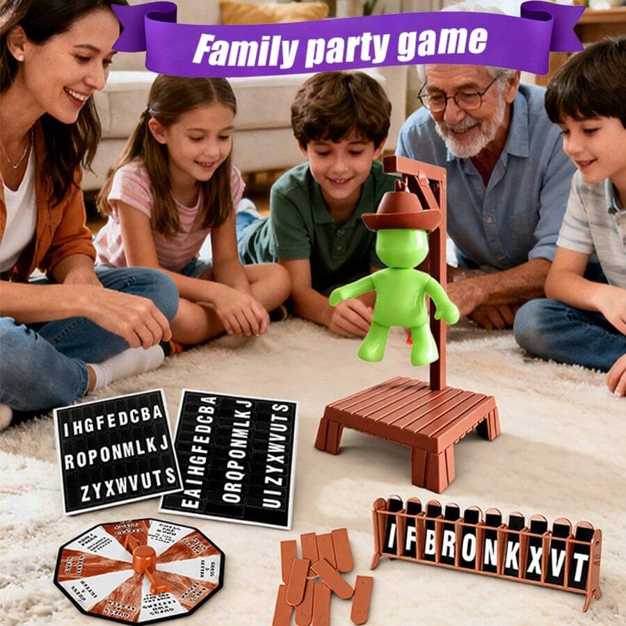 [ The Word Game] Saving The Villain | Spanish And English Bilingual Party Game, Great Ice Breaker For Friends And Family, Fun And Competitive Gift, Holiday Gift, Christmas Gift, New Year Gift (Accessory Color Random)