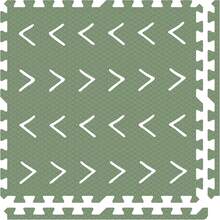 Tapete para Puntos de Colores| Espacio  y Suave para Explorar y Aprender| Fomenta Desarrollo Infantil| Tapete Fácil de Limpiar y Armar| como Piso de Gimnasio para - Verde militar - Ver 12