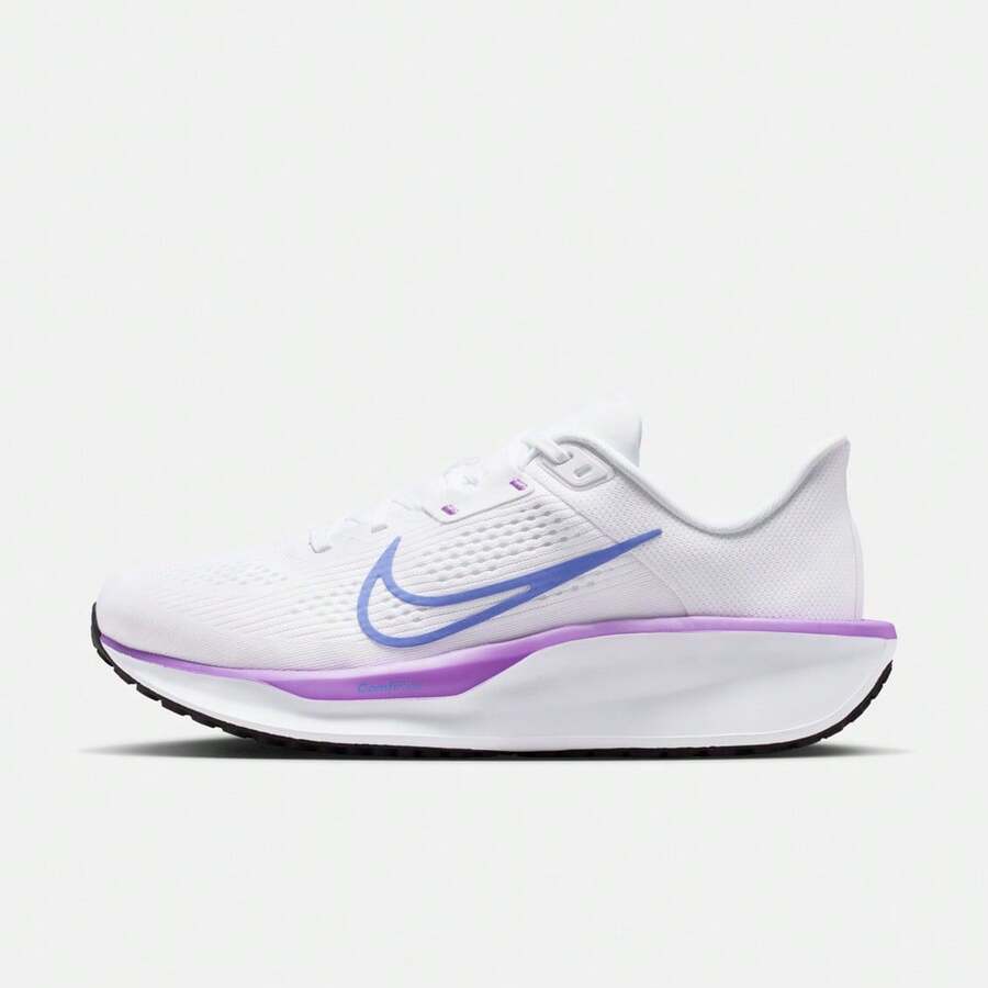 Nike 耐克女子 QUEST 6 低帮跑步鞋 FD6034-113 - 白色 - 查看 1