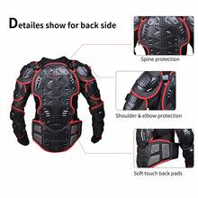 Motorcycle Full Body Armor Jacket Spine Chest Protection Gear Motocross Motos Protector Motorcycle Racing Jacket - Motorcycle Armor - View 3