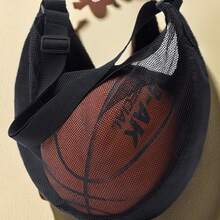 Bolsa deportiva multifuncional, de hombro/cruzada/mochila, de gran capacidad, adecuada para baloncesto, voleibol, fútbol, unisex - Multicolor - Ver 4