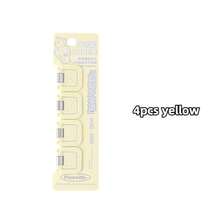 4/6pcs Multi-Functional Mini Clips - Minimalist Paper Clips, Note Clips, Test Paper & Document Organizers, Fashionable Stationery, Reliable Fasteners, Suitable For Office, School, Home