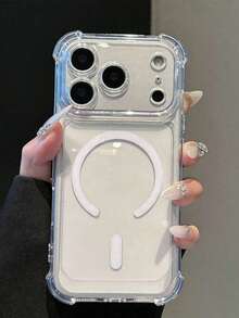 Luxury Ultra Clear IPhone17promax/17/17pro/17air/16promax/16e/16pro/16/15pro/15promax/15/13/14/11/14pro/14promax/14plus/15plus/7g/8g/7plus/X/Xs/Xr/Xsmax, Shockproof Anti-Scratch TPU Phone Cover, Crystal Transparent Protective Case - Perfect Gift For Friends & Daily Use - Clear - View 2