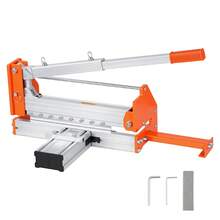 Cortador de piso de vinilo de 12 pulgadas, cortador de suelos laminados de 12 mm grueso con palanca de aleación de aluminio de ahorro de trabajo mejorada, placa de soporte telescopica, corta cierta madera de ingeniería, LVT, VCT, SPC, LVP, WPC - 12 pulgadas 12 mm - Ver 8