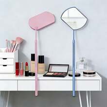 Tendencia2pc Espejo Grande Para Extensiones De Pestañas O DentalCalidad premium - Rosa y azul - Ver 10