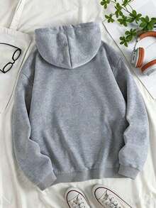 NEW Hip Hop Spider S Set Y2k ,Tracksuit Pullover Sweatshirt And Trousers For Men Or Women Matching S For Couples Casual Unisex Halloween Spring/Fall Regular Fit Rib-Knit Pocket DrawstringComfortable Casual Pullover Sweatshirt-Loose-Fitting Casual Style, Autumn/Winter Unisex Couple's Crewneck Long-Sleeve Plus Size Sweatshirt - 淺灰色 - 查看 2