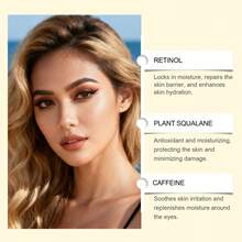 视黄醇眼霜 - 紧致眼霜棒，减少细纹，蕴含角鲨烷、维生素E、透明质酸、咖啡因，保湿，增强肌肤弹性 - 粉色 - 查看 6