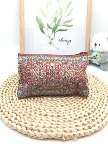 Retro Embroidered Zipper Wallet, Ladies' Gift Wallet, Coin Purse, Storage Bag, Convenient To Carry When Going Out/Girls' Makeup Bag, Multi-Functional Card Bag Wallet/Ladies' Cash Wallet, Long Coin Purse, Exquisite Pattern Coin Purse, Essential For Girls, Travel Essential, Valentine's Day, New Year Gift, Gift For Girls. ,Travel Essential Bag - Multicolor - View 9