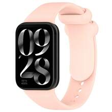 矽膠錶帶，適用於 Band 8Pro/9Pro/10Pro，智慧手錶配件，Redmi Watch 4 5 6 替換手環，柔軟舒適 - 均碼 - 查看 3