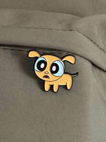 3 Pcs Cute Peculiar Dog Styling Cartoon Brooch Creativity Enamel Pin Backpack Clothing Jewelry Metal Badge Accessories Gift - Multicolor - View 5
