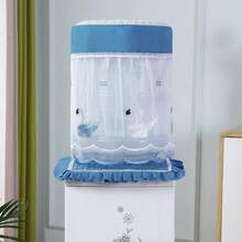 1 Set (2pcs) Water Dispenser Cover, Kitchen & Home Organizer, Dust-Proof & Water-Resistant Cooler Protector, Fits 18.9L/5 Gallon Water Bottle, Suitable For Home & Office, Universal Size 28cm Diameter,Kitchen Decor,Household Items - Multicolor - View 7