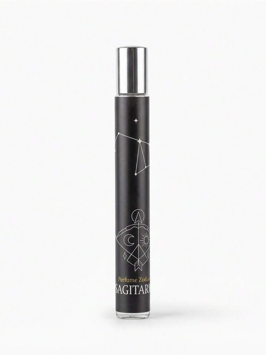 Frasco de tamaño de viaje de fragancia masculina, con notas amaderadas y diseño inspirado en el signo zodiacal Sagitario, de 35 ml para facilitar su transporte,perfumes de mujer original - Leñoso y terroso - Ver 1