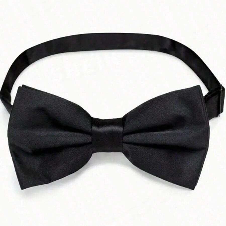 Nơ cổ đen thanh lịch - Kiểu dáng tuxedo trang trọng - Có thể điều chỉnh, một cỡ - Thích hợp cho vest, đồng phục và các dịp đặc biệt, phụ kiện, lễ hội, quà tặng. - màu đen - Xem 1