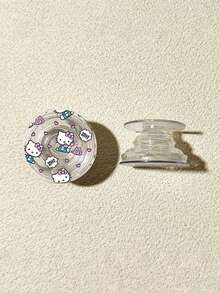 Sanrio Hello Kitty旋转可伸缩手机支架，粘性手机壳支架，3档可调节 - 彩色 - 查看 13