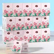 240/120/60/24/6 Pcs Mini Portable Pocket Tissue Paper, Convenient Handkerchief Paper, Random Packaging Provided - Multicolor - View 9