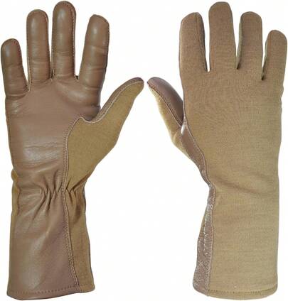 Nomex Summer Flight Guantes – Guantes tácticos resistentes al fuego para pilotos, militares, policiales y mecánicos