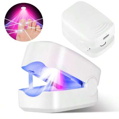 Fungal Nail Treatment Device, Nail Fungus Treatment For Toenail And Fingernail, 7 Mins 910nm Infrared Light 470nm Blue Light, Fast-Acting, Effortless Home Toe Nail Anti Fungal Laser Treatment