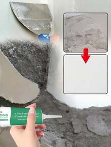 多用途墙面修补膏，适用于家居翻新与维护、涂鸦遮盖、裂缝填充