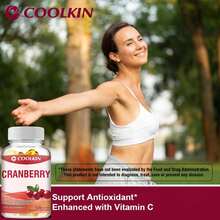 XEMENRY Cranberry - Kidney Cleansing, UTI Support And Cleanse, Promote Bladder And Urinary Tract Health - With Vitamin C - 120pcs - 120 Capsules(120粒) - 查看 7