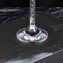 1 Set Of Multi-Piece European Style Acrylic Candle Holders. Dining Table Candle Cups, Wedding Decor, Candlelight Dinner Fashion Acrylic Candles. Can Be Used For Room Decor, Home Decor, Dining Table Decor, Hotel Decor, Gift For Girlfriends, Spring/Winter Gifts - Multicolor - View 10