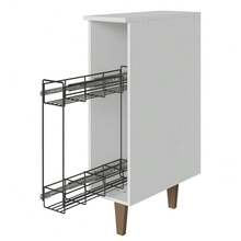 Gabinete Organizador de Cocina Madesa Reims Blanco - Blanco - Ver 7
