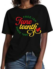 Women T-Shirts - Black - View 1