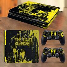 1 Set Slim Game Console Printed Skin Sticker, Waterproof Scratch-Resistant Protective Decal - Multicolor - View 9