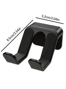 1/2个通用免打孔耳机和控制器支架，坚固的金属材质，防滑防锈，固定牢固，节省空间，安装简便，适用于家庭、卧室、办公室、宿舍、游戏室，是母亲节、父亲节、乔迁之喜、毕业典礼等的完美礼物。 - 彩色 - 查看 7