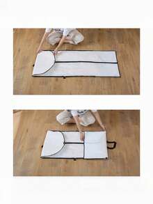 1pc Garment Dust Cover, Household Jacket Dust Bag, Wedding Dust Bag, Thickened Handheld Suit Garment Bag, Foldable Clothes Storage Bag - Multicolor - View 10